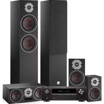 Domácí kino Denon AVR-X1800H + Dali Oberon 7/1/Vokal Domácí kino, DENON Walnut