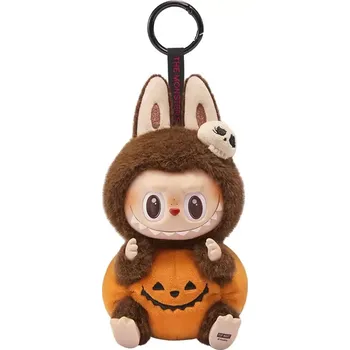 plyšák POP MART Labubu Party Series Happy Halloween 15 cm Sitting Pumpkin