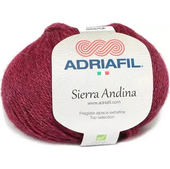 Příze Adriafil Sierra Andina 21 Vínová (Alpaková příze Sierra Andina Bordeaux)