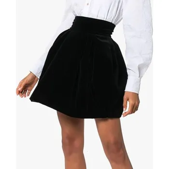 Dámská sukně Dámská sukně s vysokým pasem černá XS