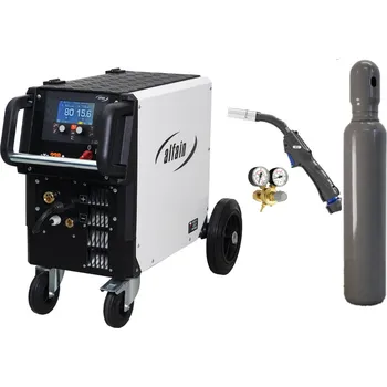 Svářečka ALFA IN aXe 330 GAS S + hořák + ventil + lahev