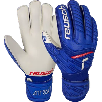 Fotbal Brankářské rukavice Reusch Attrakt Grip Finger Support Junior Goalkeeper Glove 5172810-4010 Velikost 5