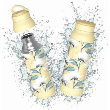 Termoska Termoska Quokka Pulse Smartgrip 0,7 l žlutá