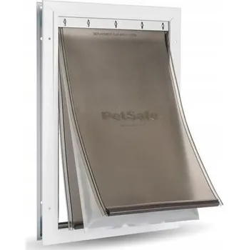 Dvířka pro psa Kyvné dveře PetSafe 41 x 69 cm bílé