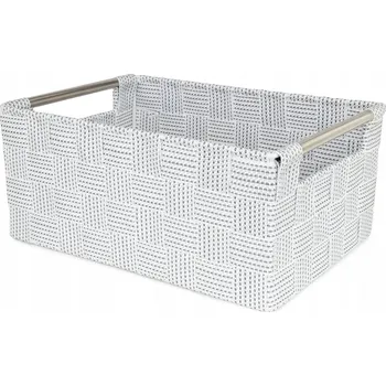 Úložný box Koupelnový organizér Spirella šedý 25 x 10 cm