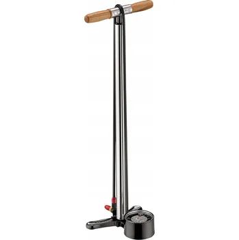 pumpička Nožní pumpa Lezyne ALLOY FLOOR DRIVE TALL ABS-1 PRO CHUCK šedá