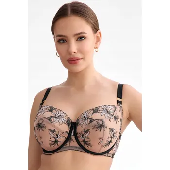 Podprsenka Ewa Bien podprsenka nevyztužená béžová velikost 75J