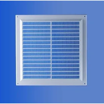 Větrací mřížka PVC mřížka VR 250x250 hnědá