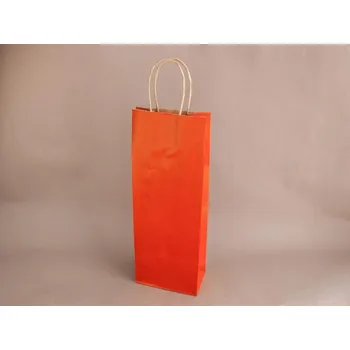 Taška na víno červená Mosela 14 x 8 x 39 cm