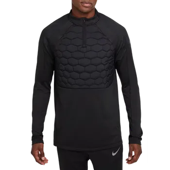 Triko s dlouhým rukávem Nike Therma-FIT Drill fz0566-010 Velikost XXL