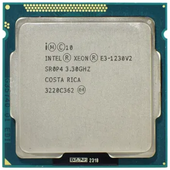 Měnič napětí Procesor Intel Xeon E3 1230 V2 3,3 GHz Výkonný čtyřjádrový CPU pro stolní počítače Serverové řešení s vysokým výkonem a spolehlivostí