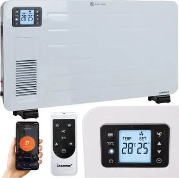 Potah na židli Elektrický radiátor, 2300W, ovládání přes WiFi - bílý