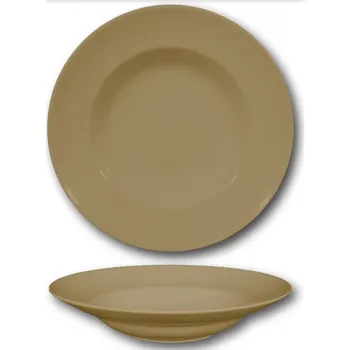 Talíř Saturnia Napoli pasta talíř 26,5 cm - tabacco