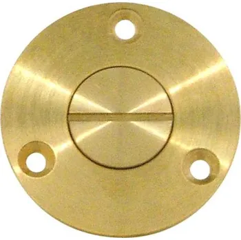 Člun MTM Mosazná zátka se závitem plochá