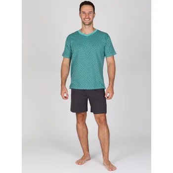 Pánské pyžamo Pánské krátké pyžamo ENZO - XXL