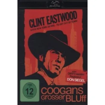 Blu-ray film Coogans großer Bluff, 1 Blu-ray: USA – Don Siegel,Clint Eastwood,Lee J. Cobb,Susan Clark (EN)