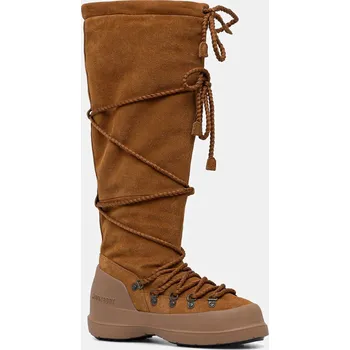 Dámská obuv Semišové sněhule Moon Boot MB LUNA BOOT EXTRA SUEDE 80D2480200.M008 hnědá 88X, EUR 37
