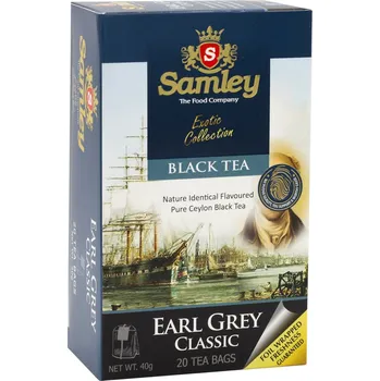 Čaj Samley Earl Grey Black Tea 20x 2 g
