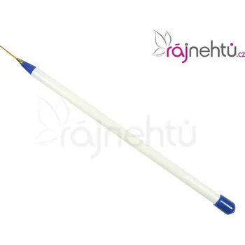 Kosmetický štětec Štětec zdobící - modrý