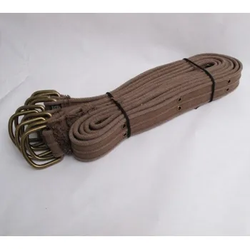 Opasek Pánský látkový pásek L467 světle hnědá