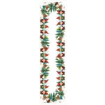 Vánoční ubrus Skřítci 40x140