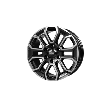 Disk Alu disk CMS C35 7.5x17, 6x139,7, 100.1, ET27 Diamond Black Gloss