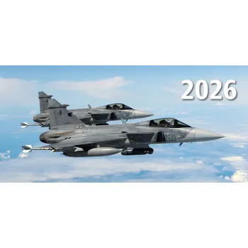 Technika Stolní kalendář 2026: Letecký - Magnet Press (2025)