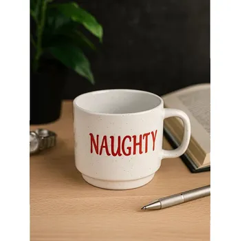 Sinsay - Hrnek s nápisem - bílá - 274GI-00X - 274GI-00X-ONE