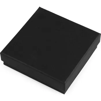 Dárková krabička Krabička na šperky 11x11 cm Varianta: 2 černá mat, Balení: 12 ks
