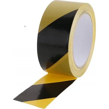 Lepicí páska Páska výstražná lepící PVC 48mm x 33m černo/žlutá PROFIT Sklad16 LO-38947 (LO-38947 PROFIT Sklad16 Váha v Kg: 0.31)