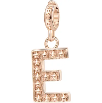 Náramek Rosato Bronzový přívěsek písmeno "E" Storie RZ083 + 2 měsíce na vrácení zboží