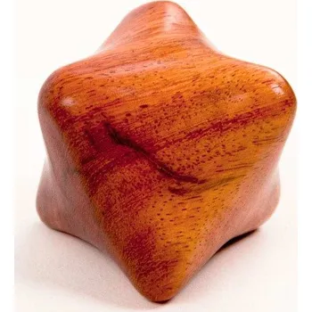 Masážní příslušenství Bodhi dřevěná masážní kostka Prisma 5,5 x 5,5 cm
