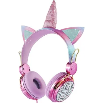 Sluchátka Dětská sluchátka jednorožec