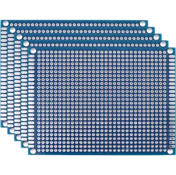 Páječka Sada 5 ks oboustranných univerzálních PCB desek plošných spojů 7 x 9 cm Prototypové desky pro pájení Elektronické projekty Bastlení