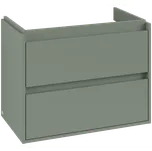 Villeroy & Boch Skyla - Skříňka pod umyvadlo 772x439 mm, 2 zásuvky, Soft Green C79600AF