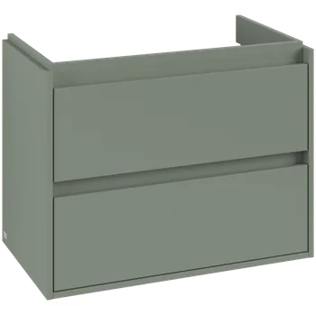 Koupelnový nábytek Villeroy & Boch Skyla - Skříňka pod umyvadlo 772x439 mm, 2 zásuvky, Soft Green C79600AF