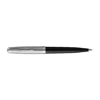 Parker 51 Black CT - sada - dárková sada kuličkové tužky / propisky v kazetě s koženým pouzdrem