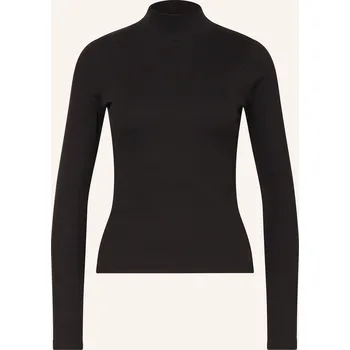 Dámské tričko Reiss Dlouhé Rukávy Polly, černá