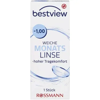 Kontaktní čočky Best View Měsíční kontaktní čočky -1,00