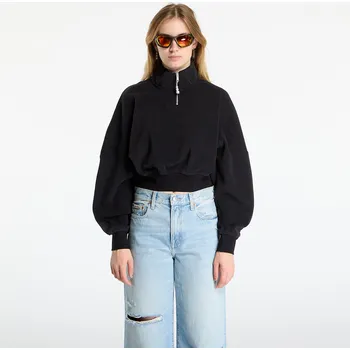 Dámská móda Mikina Jordan Flight Fleece Women's Quarter-Zip Top Black/ Black S