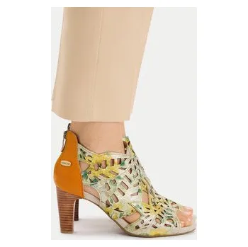 Dámské sandále Sandály Laura Vita Albane 048 Žlutá 38