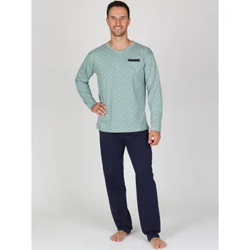 Pánské pyžamo Pánské krátké pyžamo SILAS - L