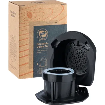 Kávovar Opakovaně použitelný adaptér na mletou kávu pro kávovary Dolce Gusto Náhradní ekologická kapsle Úsporné domácí kávové řešení