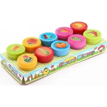 Dětské razítko Dětská samobarvící razítka 10 ks 5