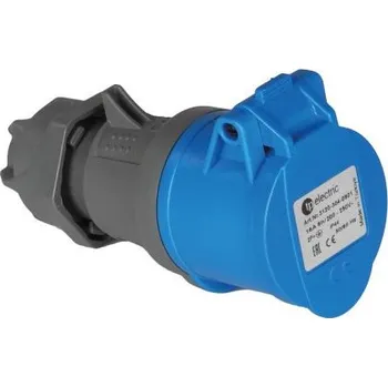 Elektrická zásuvka Zásuvka spojovací ZS 323 32A 3 kolík TP electric - doprodej