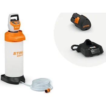 STIHL AKU tlaková nádrž na vodu WSA 40 SET (akumulátor AS 2 + nabíječka AL 1)