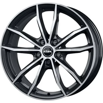 Alu kolo Alu disk RIAL X12 8.0x19, 5x120, 65.1, ET58 diamond-black frontpolished