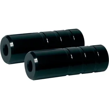 Pedál na kolo Stupačky BMX 38/ 110/ 10mm pár Fe, Černé (22255)