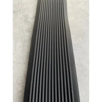 Nášlap na schod Protiskluzový profil I na schody - šíře 49 mm, délka 5 m - Černá