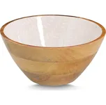 ZELLER Servírovací miska z magového dřeva, béžová 25 x 25 x 12 cm